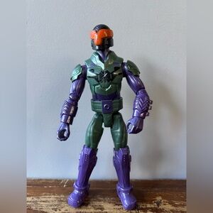 Marvel Action Figure with Green and Purple Armor